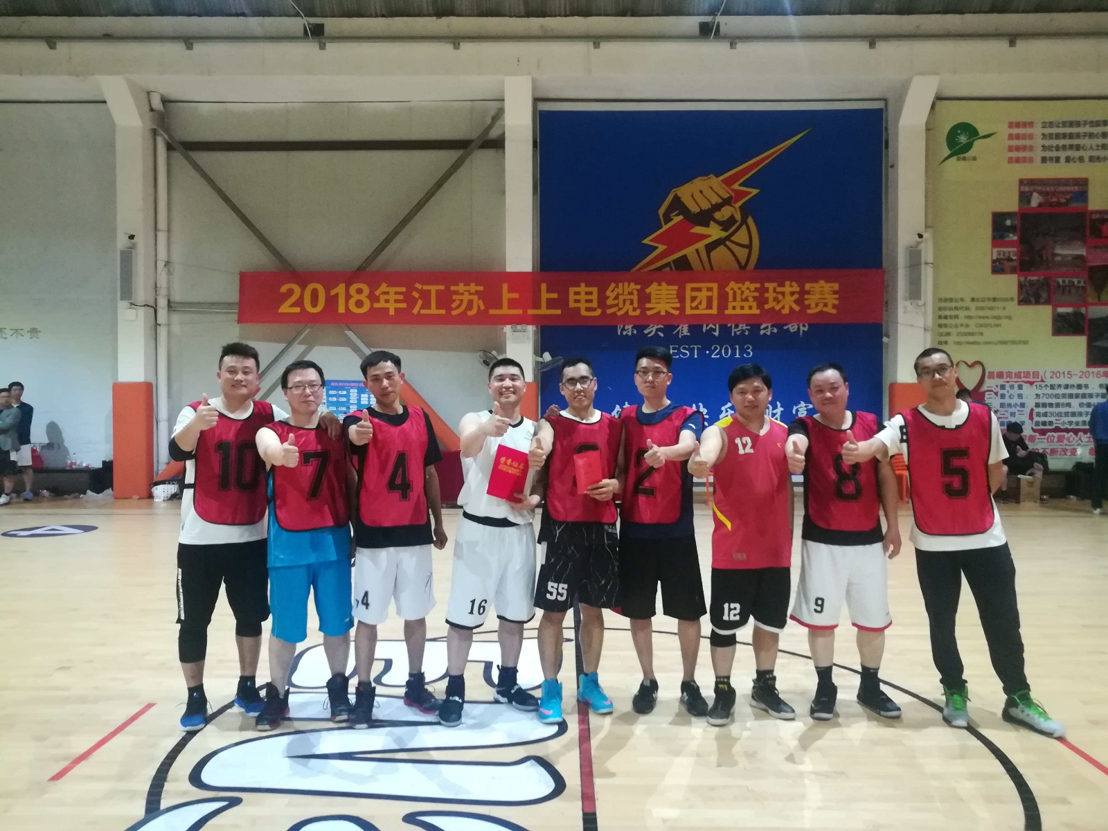 新利体育luck18电缆乐成举行2018年度篮球、羽毛球角逐