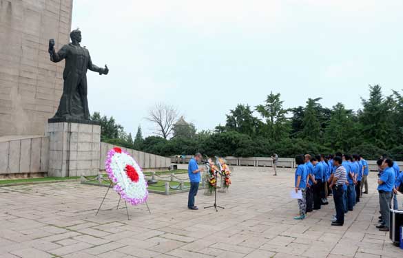 新利体育luck18党委组织党员同志开展南京红色之旅