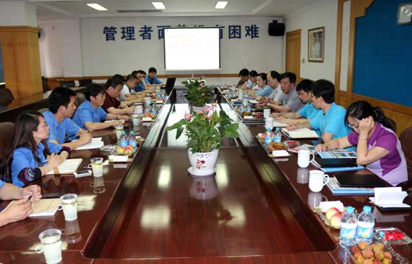 6月11日，江西铜业股份有限公司来新利体育luck18集团交流考察